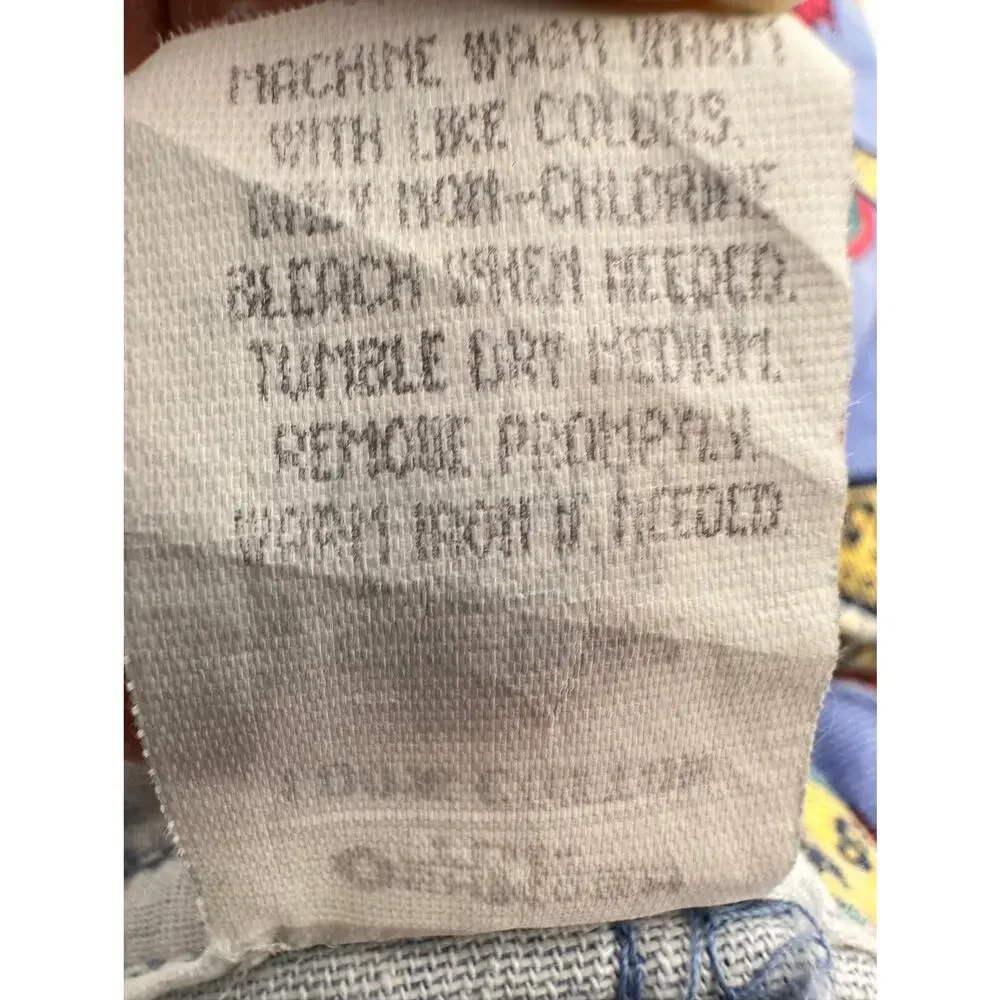 Vintage OshKosh B'Gosh Route 55 Overalls 12 Months 100% Cotton Made in USA - Picture 10 of 10